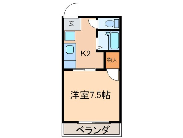 キララハイツの物件間取画像